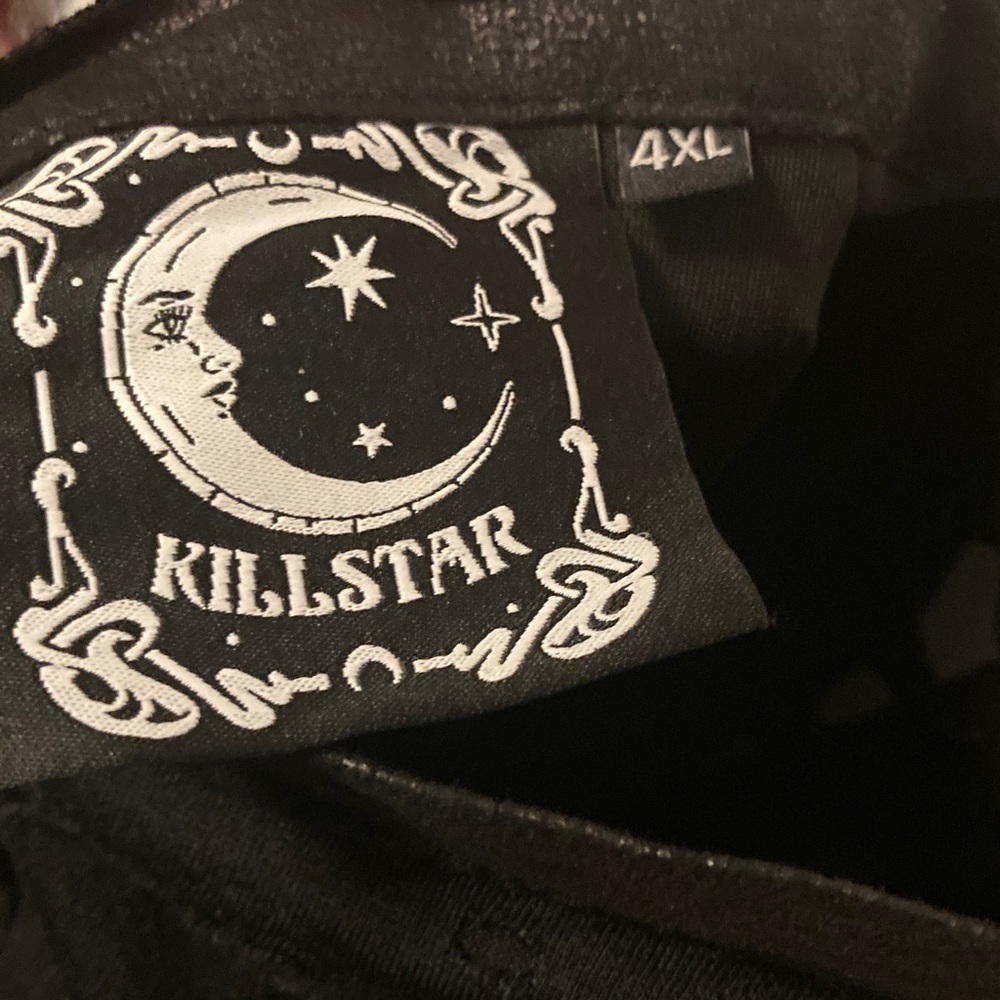 Killstar Black High Low Dress - Picture 2 of 4